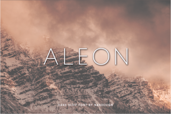 Aleon: The Authentic Sans Serif Font for Clear Campaigns