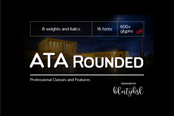 Ata Rounded: A Friendly Typeface for Modern Brands