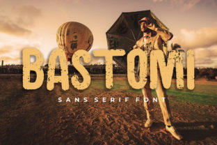 Bastomi: A Raw Sans Serif Font for Bold Campaigns