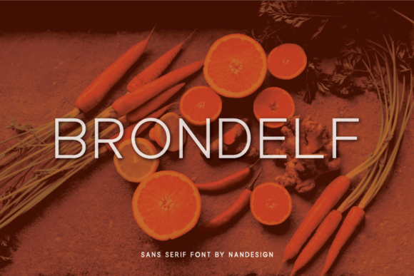 Brondelf: A Sans Serif Font for Bold Marketing