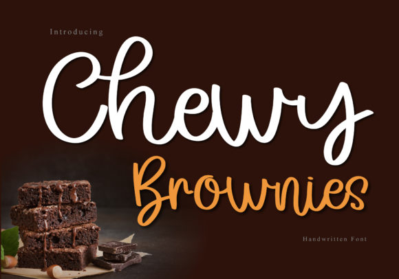 Chewy Brownies Font Review for Web Designers