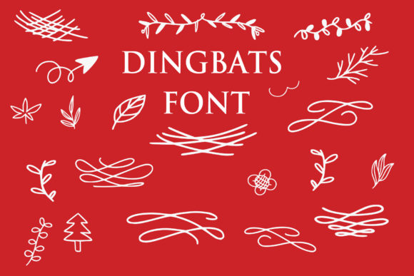 Dingbats Floral: A Decorative Typeface for Web Design