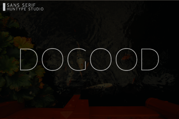 Dogood Font: A Clean Sans Serif for Editorial Design