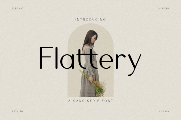 Flattery: A Clean Sans Serif Font for Clear Campaigns