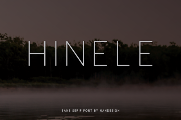 Hinele: A Refined Sans Serif Typeface for Modern Editorial Design