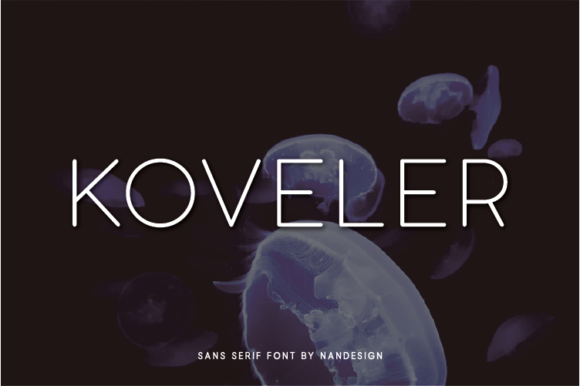 Koveler: A Minimal Sans Serif Font for Modern Web Design