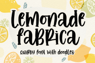 Lemonade Fabrica: A Slab Serif Typeface for Editorial Design
