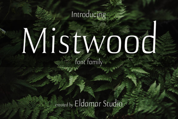 Mistwood: A Refined Serif Typeface for Editorial Design