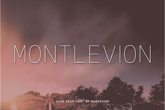 Montlevion: A Refined Sans Serif Typeface for Modern Editors