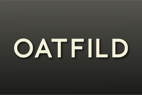 Oatfild: A Refined Sans Serif Typeface for Editorial Design