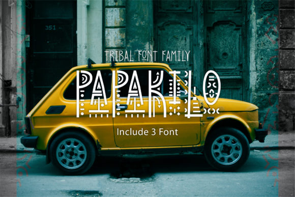 PapaKilo: A Distinctive Decorative Font for Editorial Design