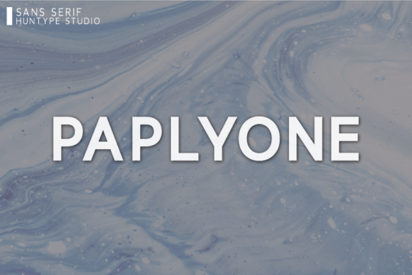 Paplyone: A Clean Sans Serif Font for Modern Web Design