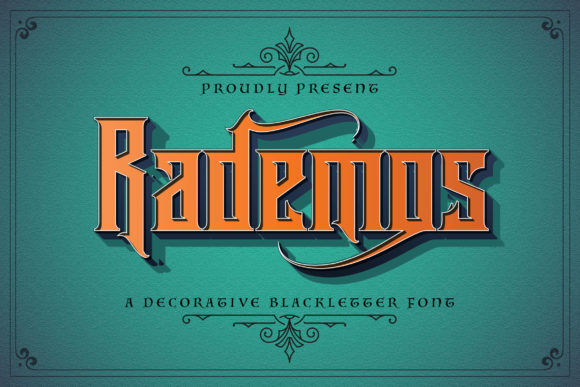 Rademos: A Designer’s Take on Modern Blackletter
