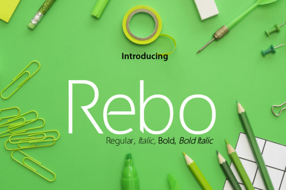 Rebo Typeface Review for Digital Campaigns