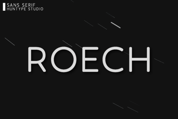 Roech: A Clean Sans Serif Font for Small Business Branding