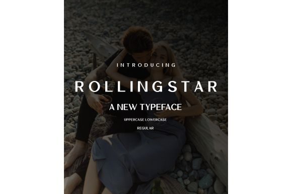 Rollingstar: A Clean Sans Serif Typeface for Modern Editors