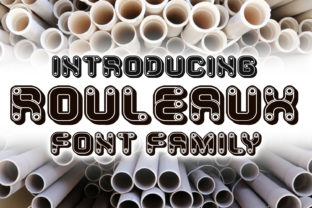 Rouleaux: A Decorative Typeface for Editorial Charm