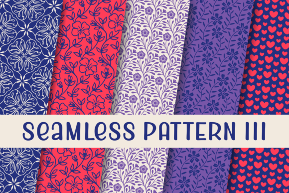 Seamless Patterns III: A Versatile Dingbats Font for Editorial Design