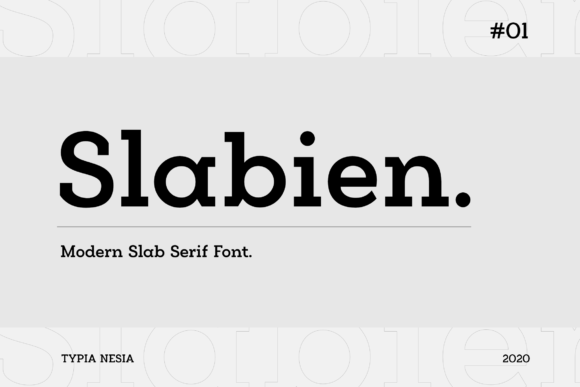 Slabien: The Versatile Typeface for Modern Brands