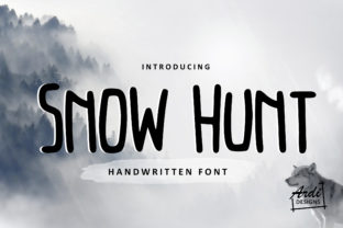 Snow Hunt: A Playful Sans Serif Font for Bold Campaigns