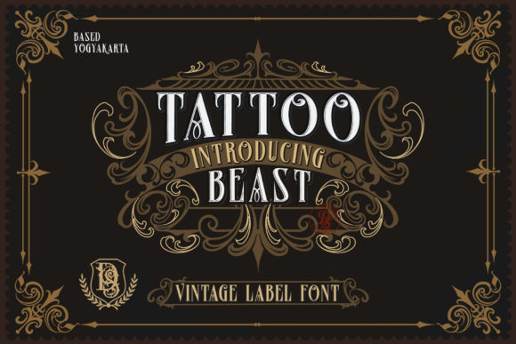 Tattoo Beast Font: Elevate Your Campaign Visuals