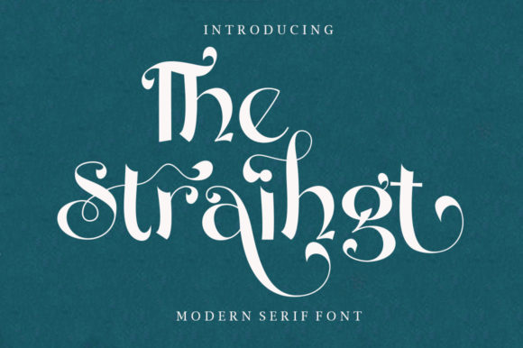 The Straihgt: A Balanced Serif Font for Web Design
