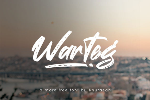 Warteg Font Review: A Casual Script for Modern Web Design