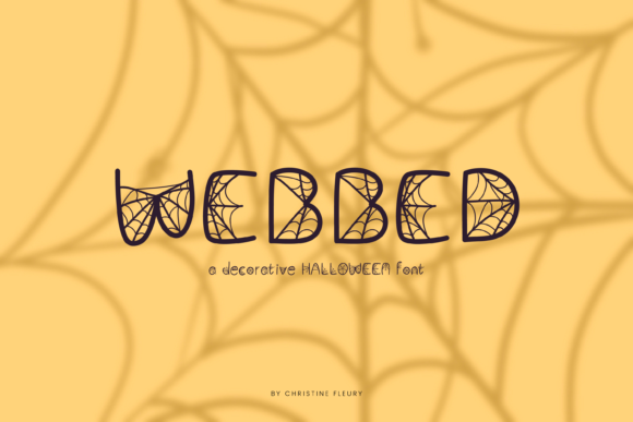 Webbed: A Unique Decorative Font for Bold Branding